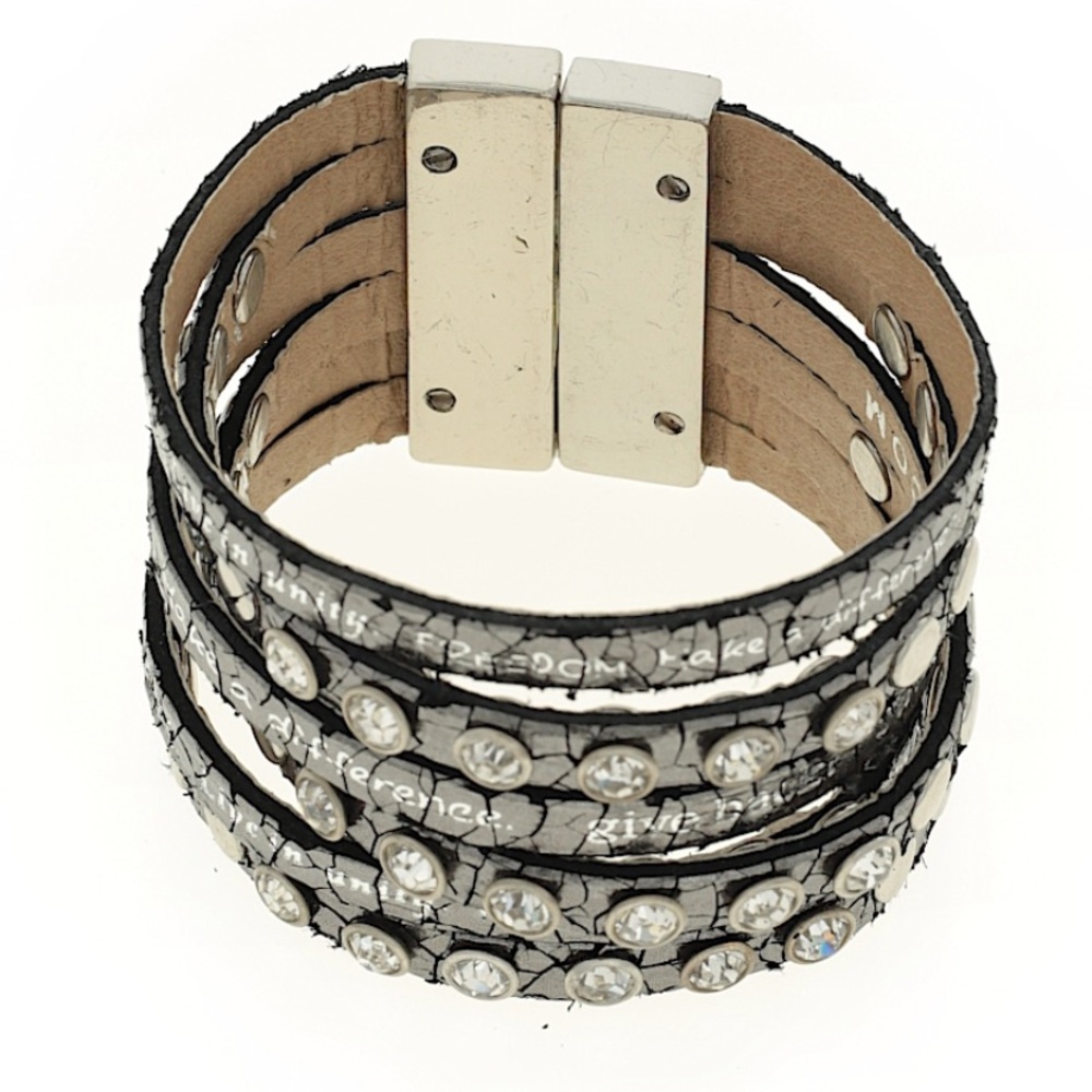 Silver Humanity Bracelet